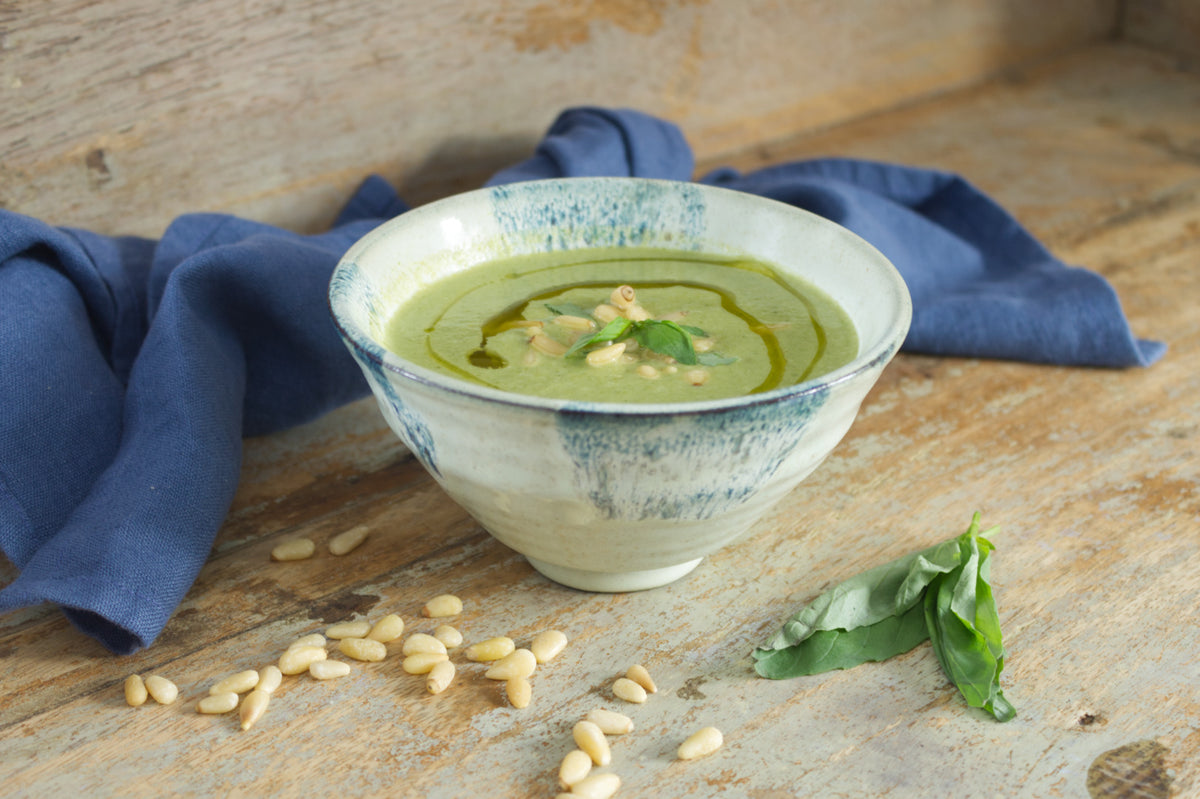 Broccoli Low Carb Pesto Soup – Health Results
