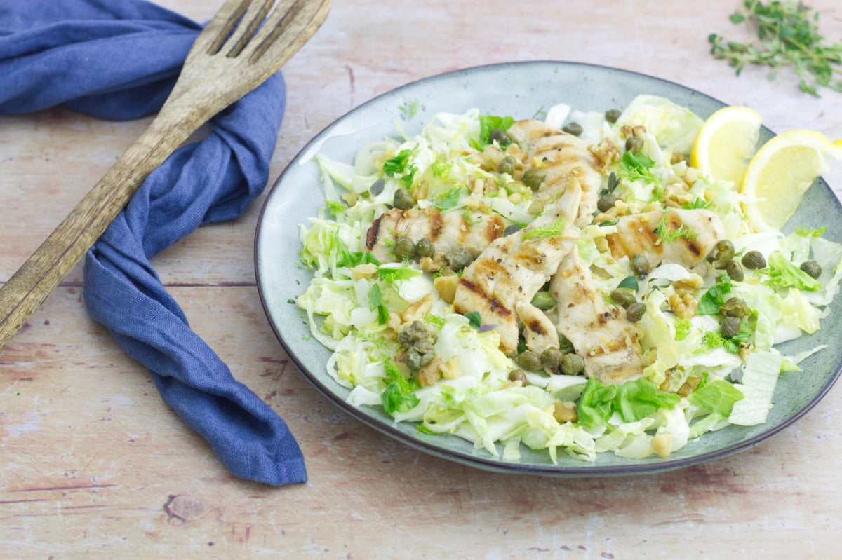 Chicken, Fennel and Caper Low Carb Salad Health Results