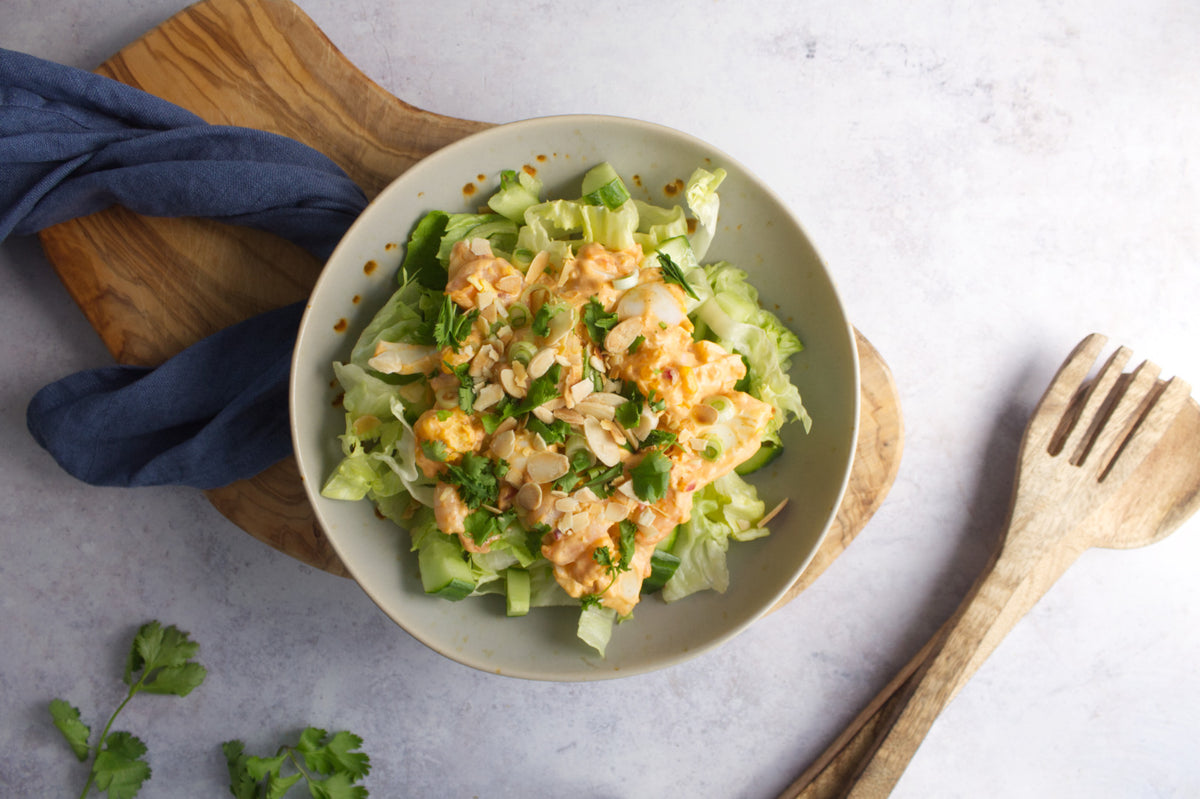 Coronation Egg and Keto Prawn Salad – Health Results