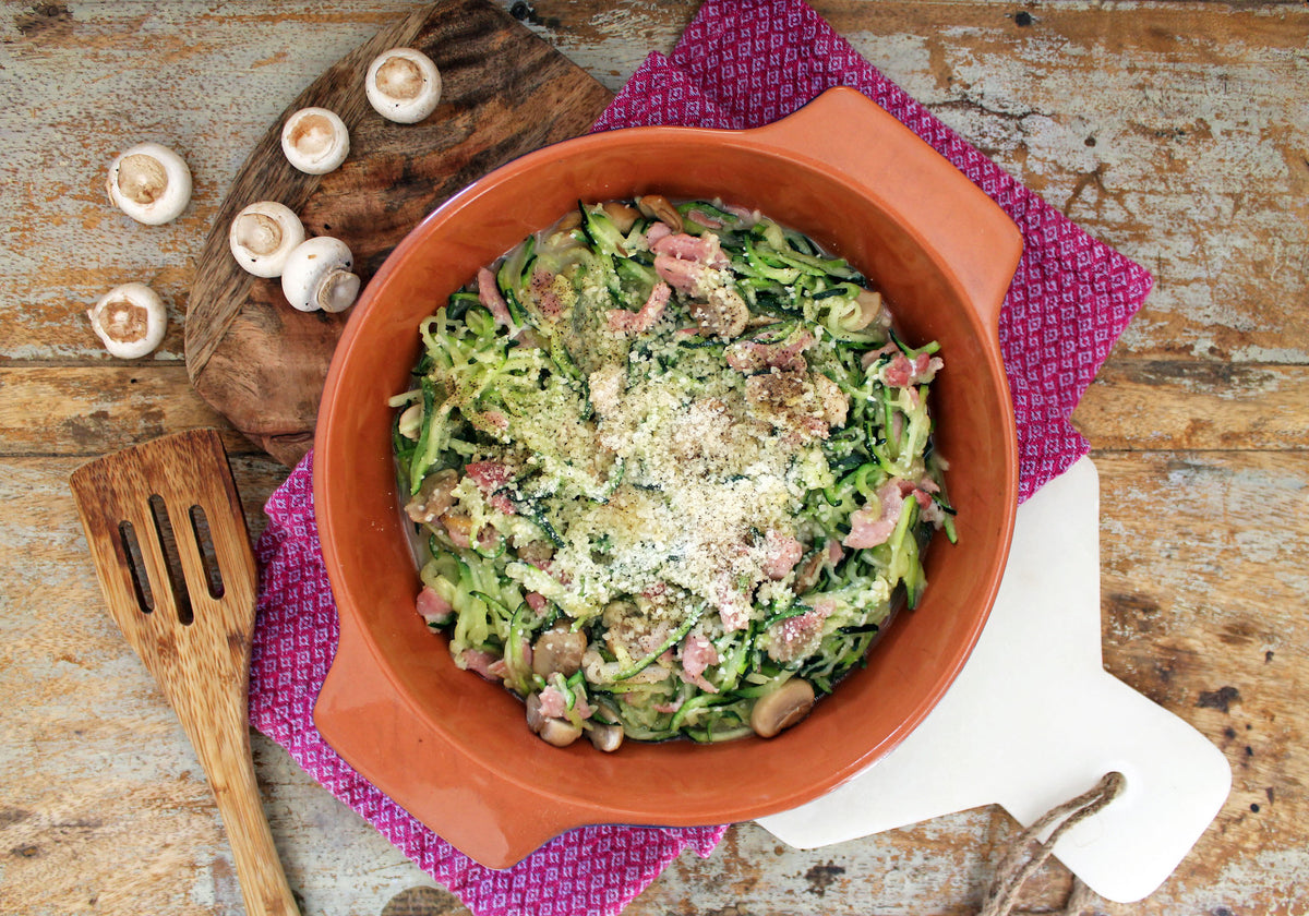Courgetti Mushroom Keto Carbonara – Health Results