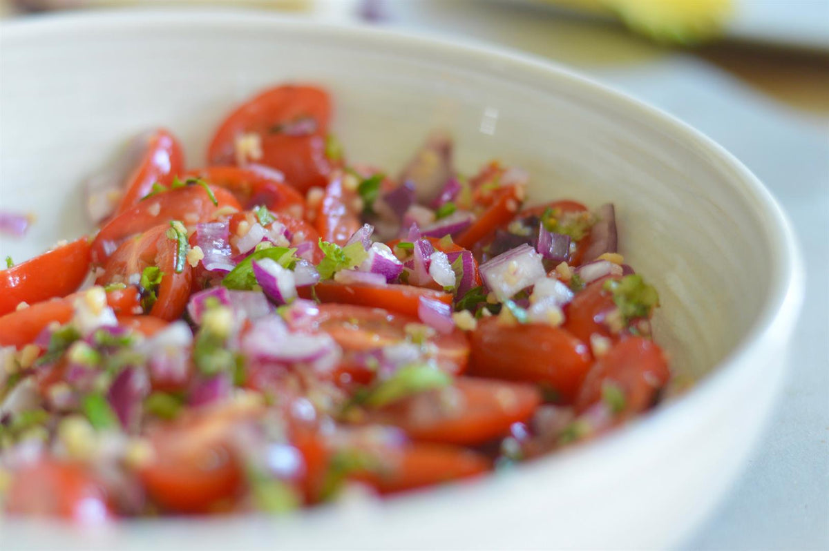 Summer tomato and onion salad – Health Results