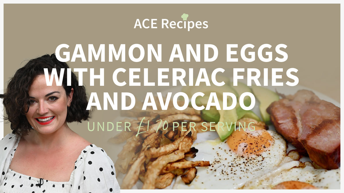 Gammon and Eggs with Celeriac Fries and Avocado – Health Results