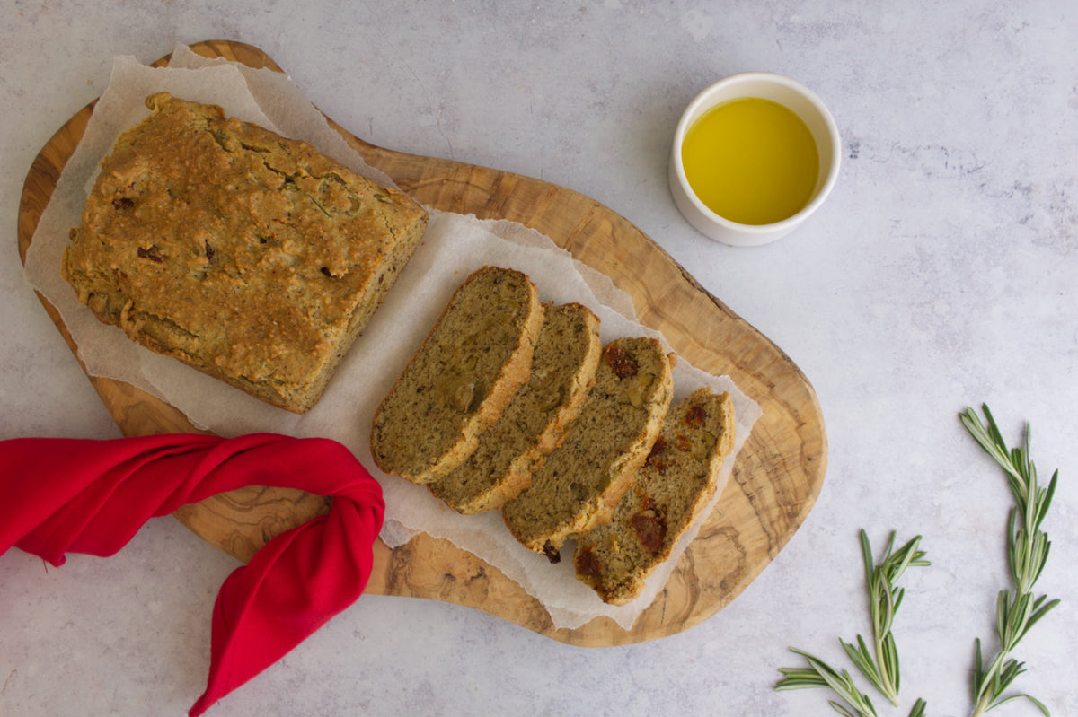 Italian Keto Bread with Olives and Tomato – Health Results