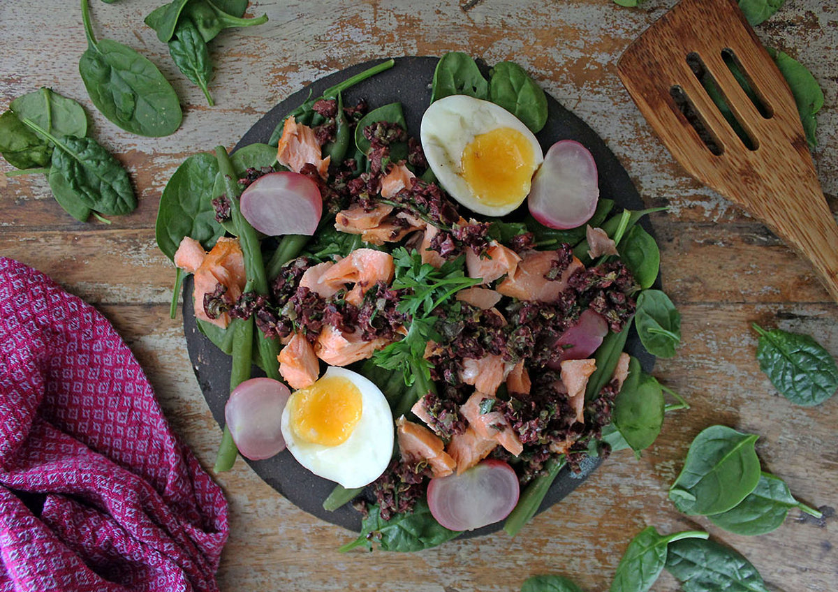 Low Carb Salmon Nicoise Salad – Health Results