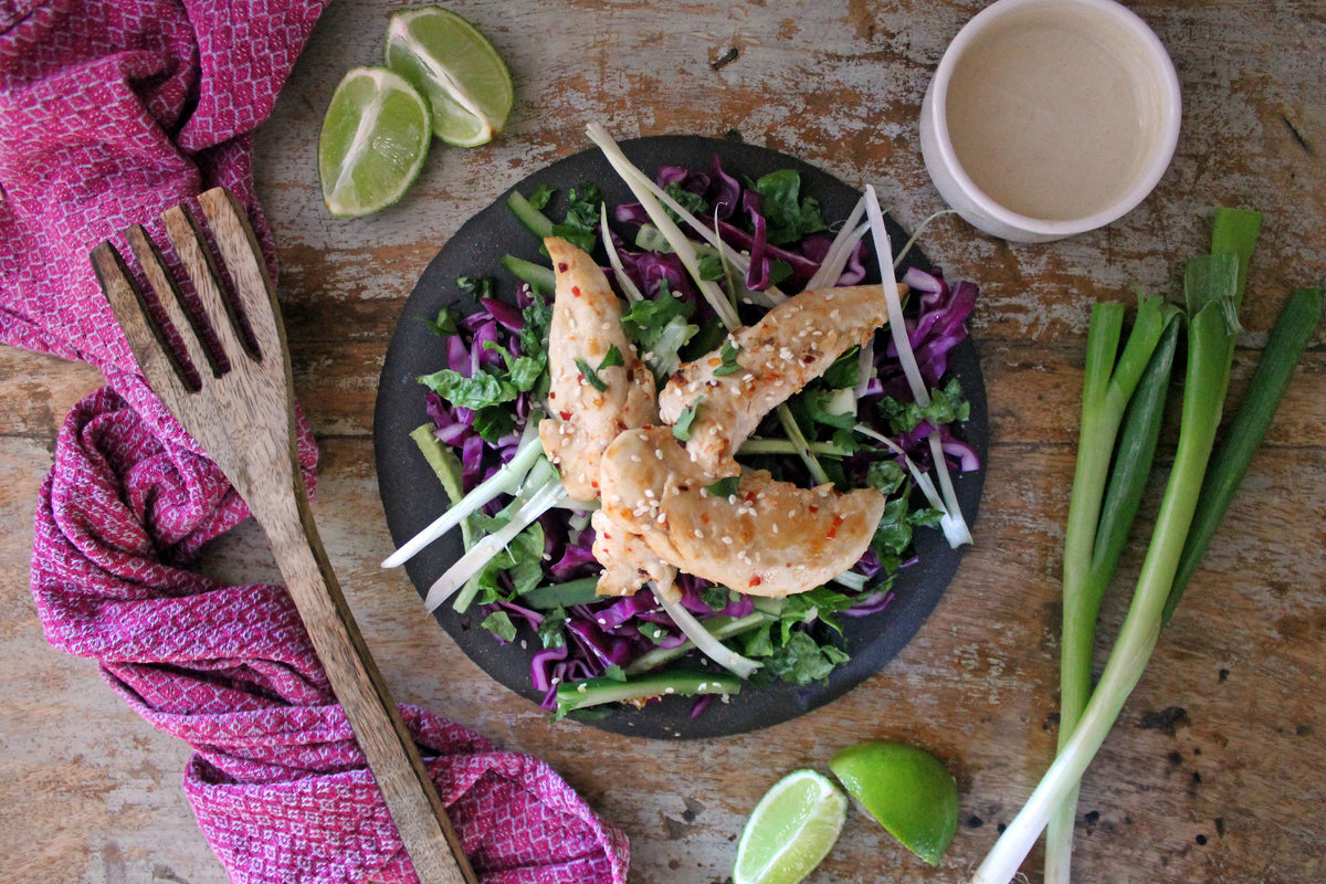 Low Carb Thai Chicken Chopped Salad – Health Results