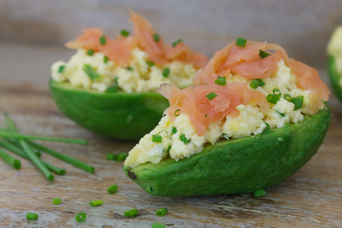 Scrambled Egg and Smoked Salmon Keto Avocado Boats – Health Results