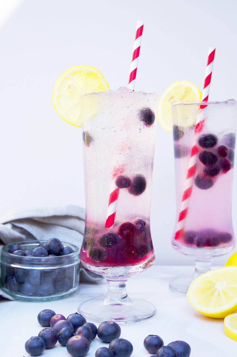 Coconut, Blueberry and Lemon Agua Fresca – Health Results