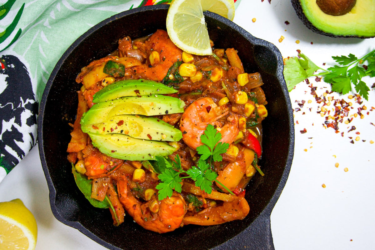 One Pot Mexican Style Prawns – Health Results