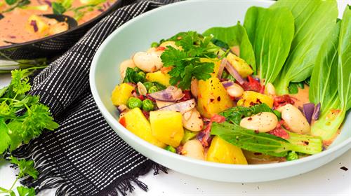 Butterbean and Pineapple Curry &ndash; Health Results