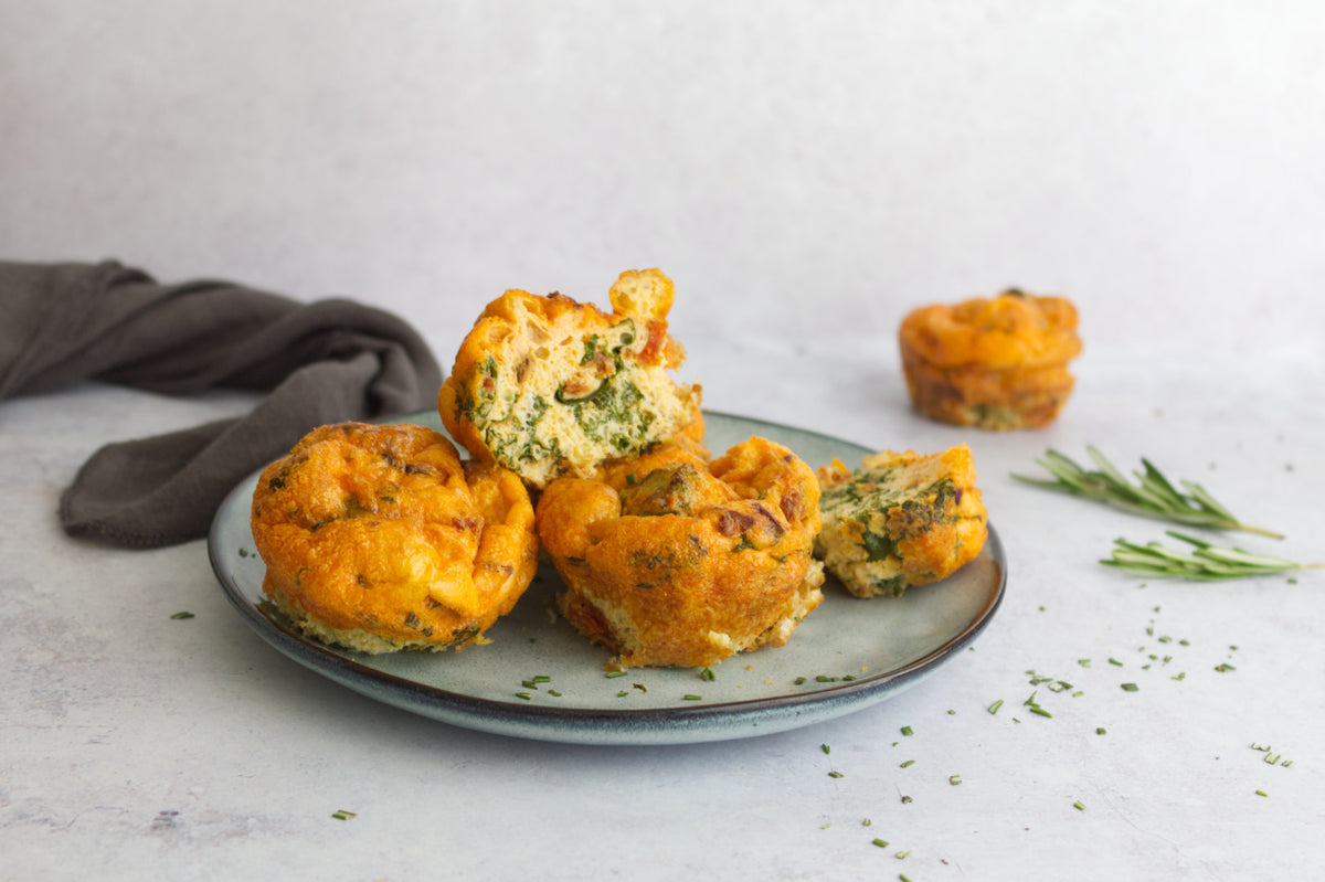 Chorizo and Egg Low Carb Breakfast Muffin