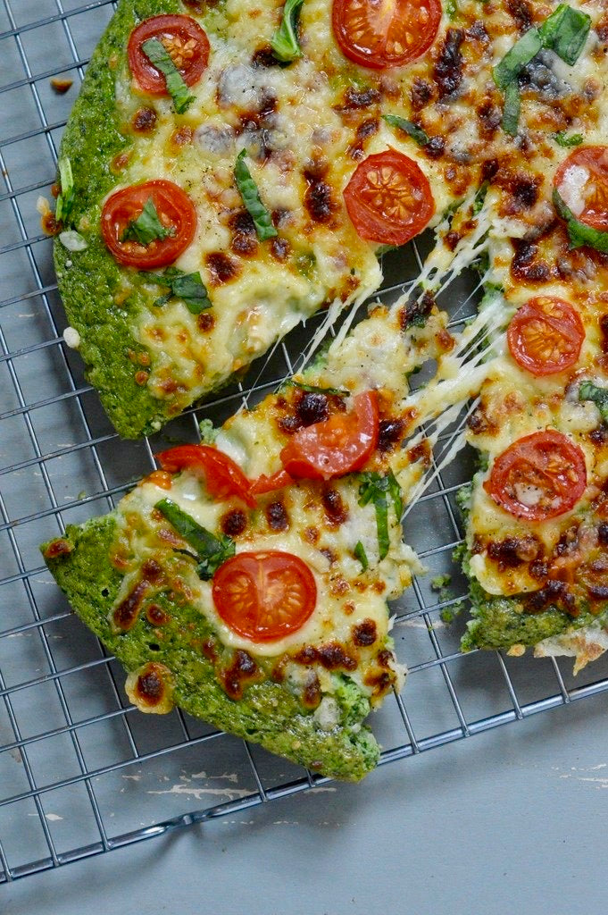 Pesto pizza