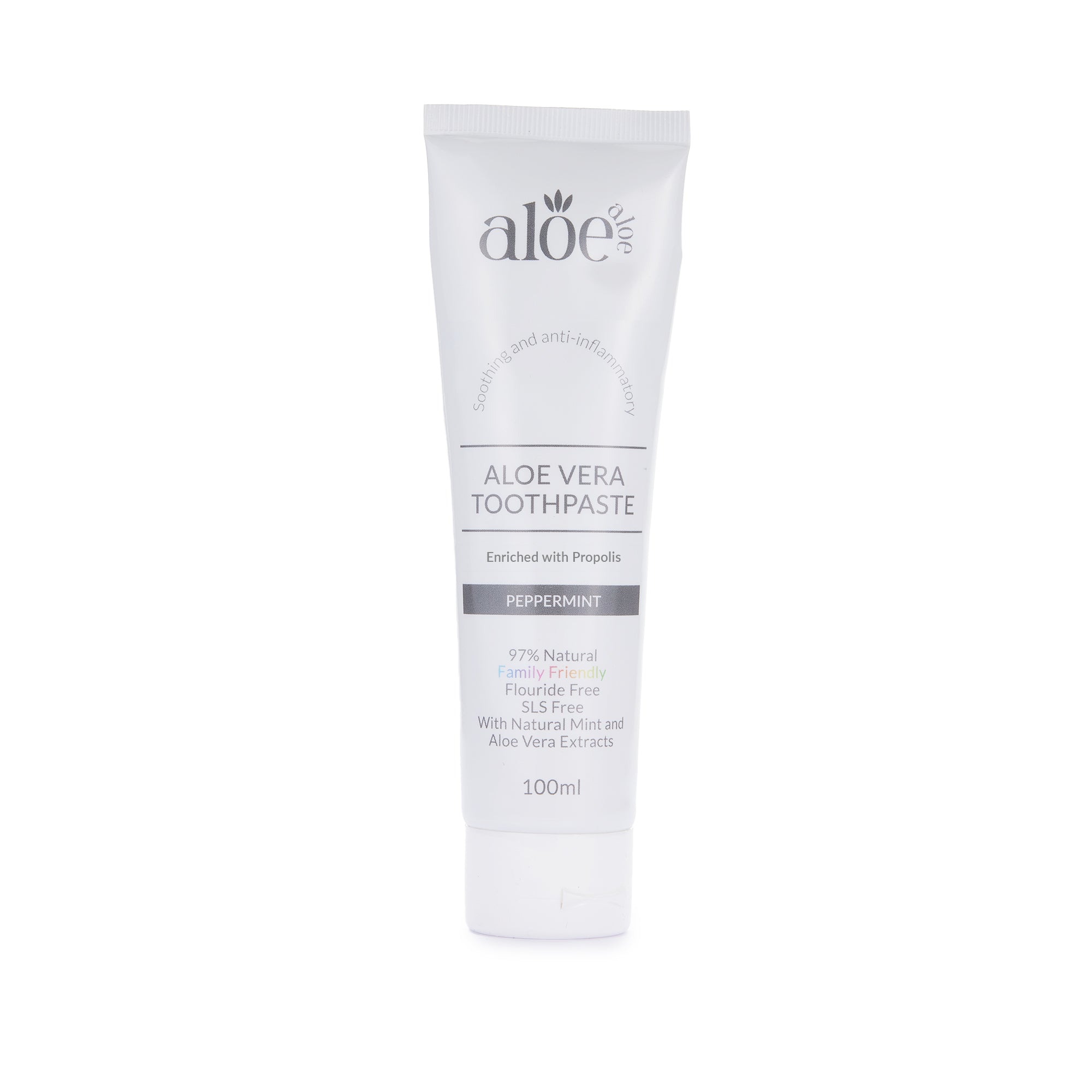 Aloe Aloe Fluoride Free Toothpaste - 100ml (With Bee Propolis)