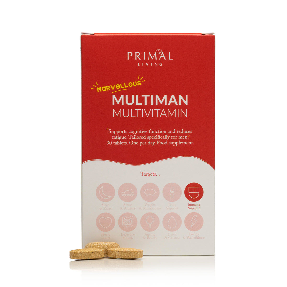 Multiman Multivitamin (ages 18 to 40+)